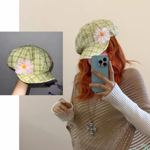 일본빈티지 베레모 뉴스보이캡 헌팅캡 모리걸 아오이유우 카모메산장 지구네