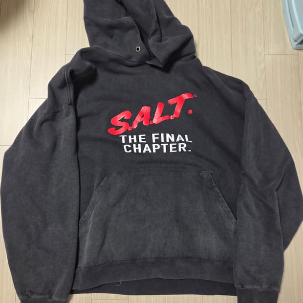 [4사이즈]도넛리벤지 Salt 후드 팝니다.