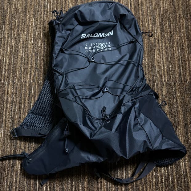 살로몬 x MM6 메종 마르지엘라 XT-15 블랙