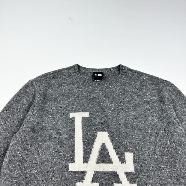 뉴에라 LA다저스 빅로고 차콜 니트 (M)