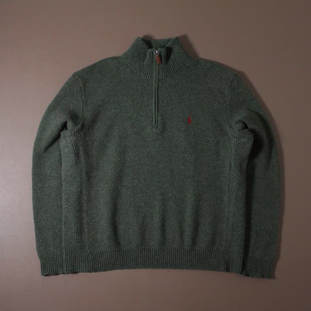 Polo 폴로 랄프로렌 니트 하프집업 