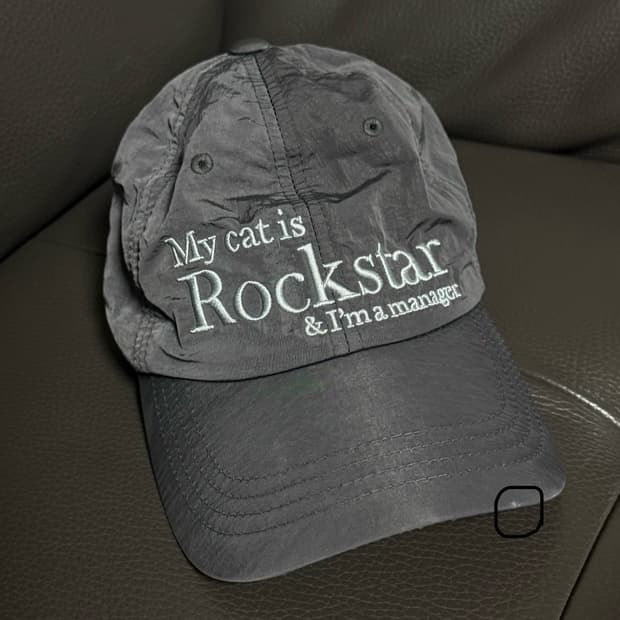 조거쉬 Rockstar cat Nylon cap