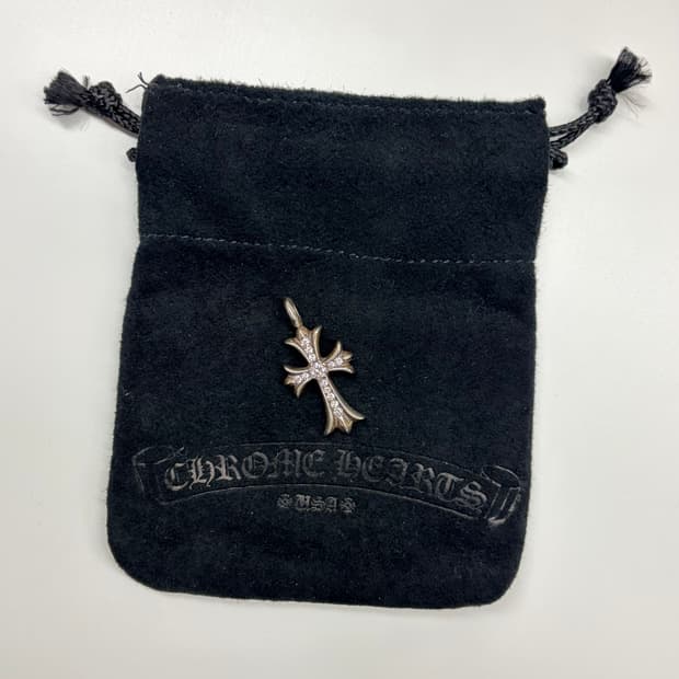 크롬하츠 타이니크로스 다이아 풀파베 실버 (타이니팻)