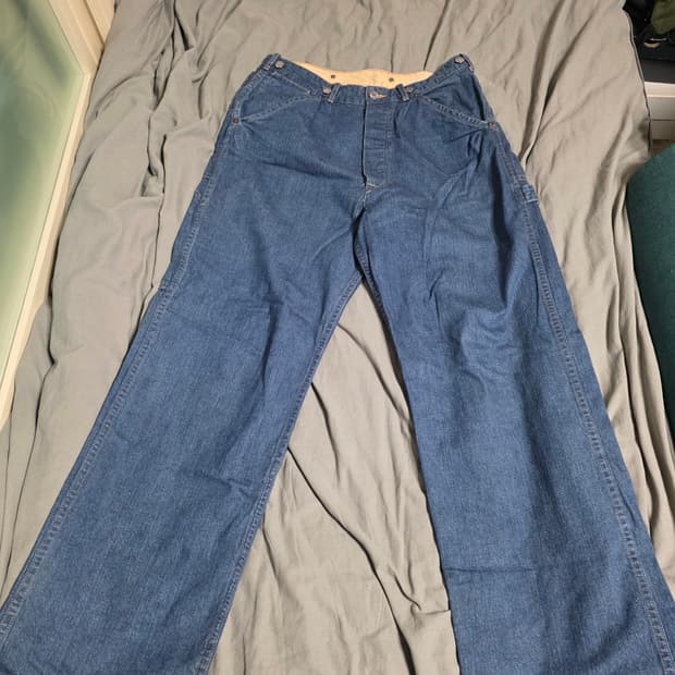 아프레쎄 23ss 데님 페인터진