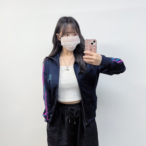 아디다스 파이어버드 트랙탑 져지 네이비