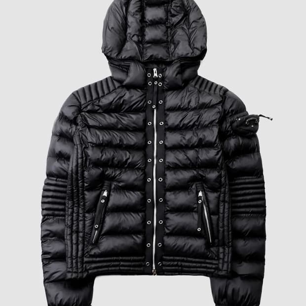 BADBLOOD 바이퍼31-2 미드웨이트 바이커 후드 푸퍼