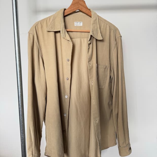 1997 Helmut Lang 헬무트랭 코듀로이 셔츠