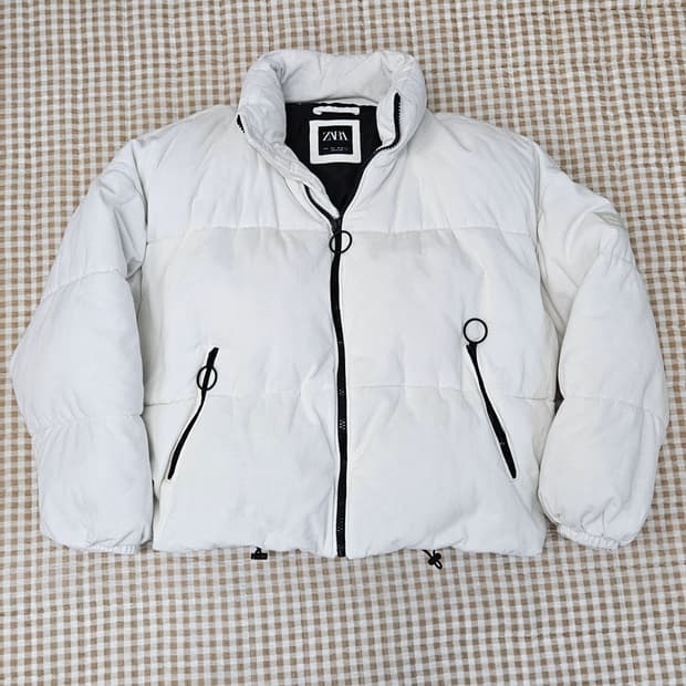 자라 골덴 겨울 패딩 남자100