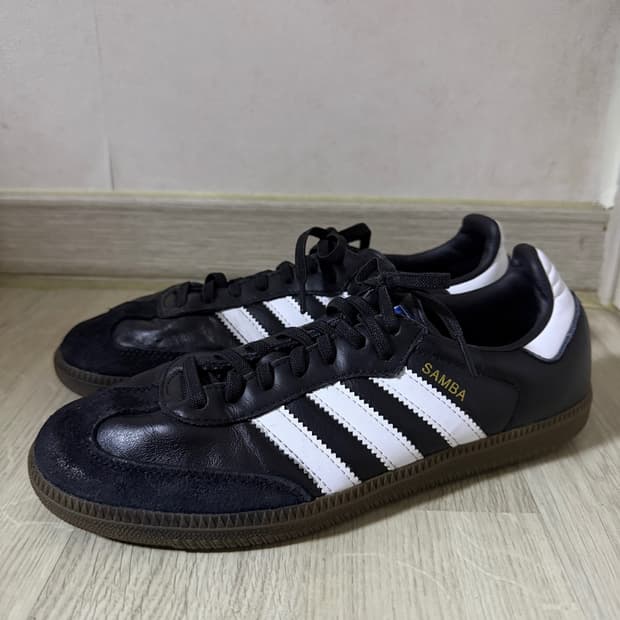아디다스 삼바 OG  블랙&화이트 B75807 (245-250)