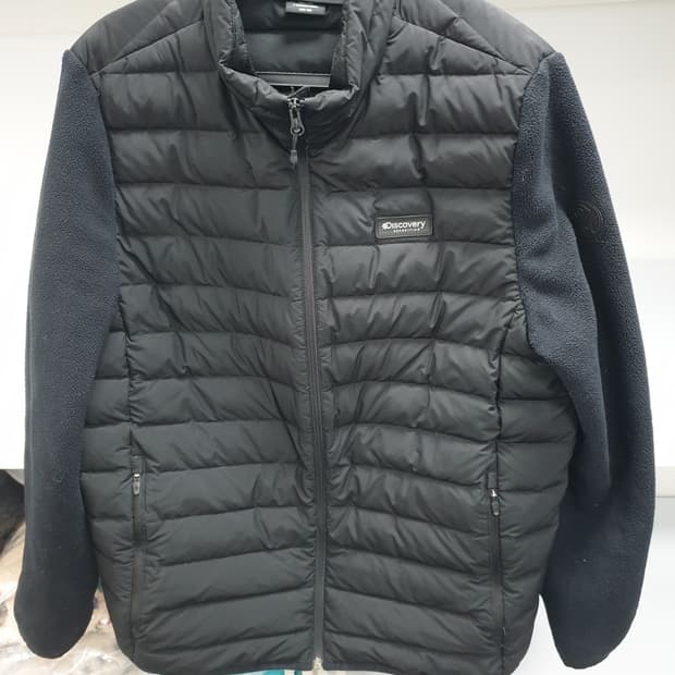 디스커버리 정품 구스경량패딩 105사이즈 팝니다