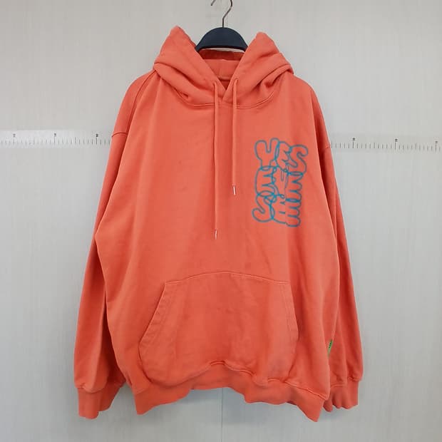 예스아이씨 오렌지색 후드티