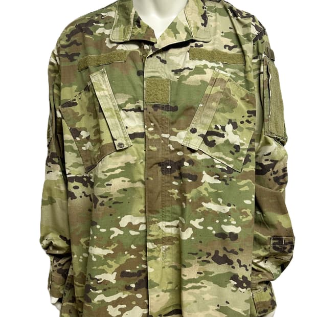 미군 OCP 멀티캠 전투복 상의 (L/XL) (XL)