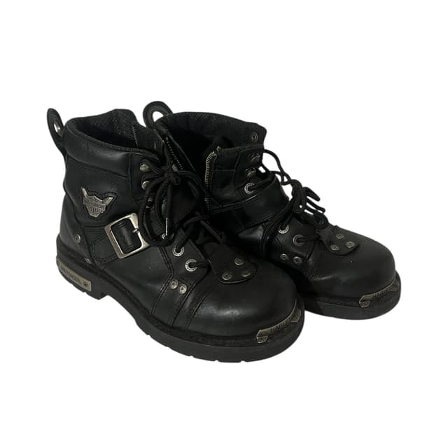 할리데이비슨 00s archive 헤비 가죽 레더 부츠  250