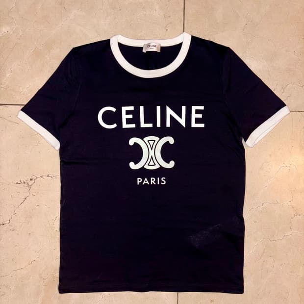 [상태 최상] 셀린느 반팔티 블랙 xs