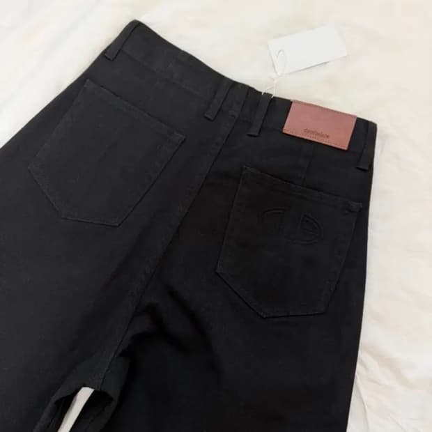 [새 상품] 돈비레잇 이지 커브 코튼팬츠 s