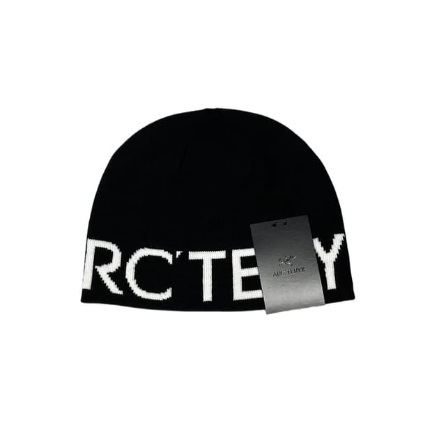 아크테릭스 워드 헤드 토크 비니 오르카 블랙 Word Head Toque