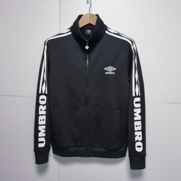 남성M 엄브로 빅 레터링 기모 트랙탑 져지 집업 저지 트레이닝복 축구복