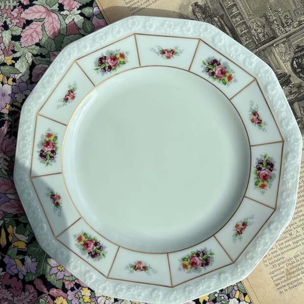 독일 로젠탈 마리아 포에지 샐럿 플레이트