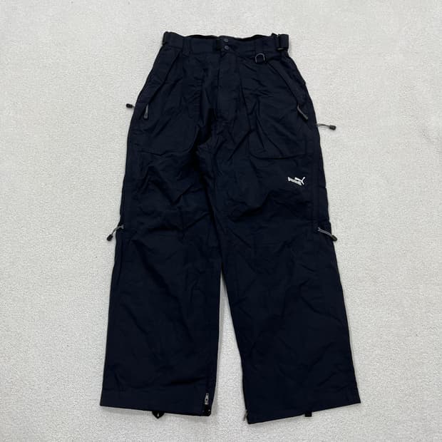 L 푸마 블랙 스키복 바지 0312M2