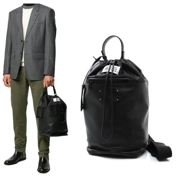 maison margiela 20FW 레더 버킷백