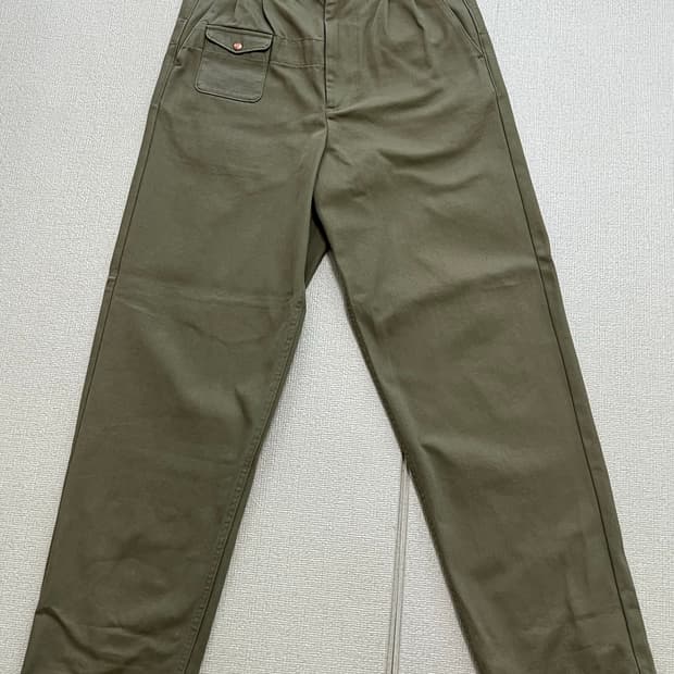 나이젤카본 리브로 플리츠 팬츠32