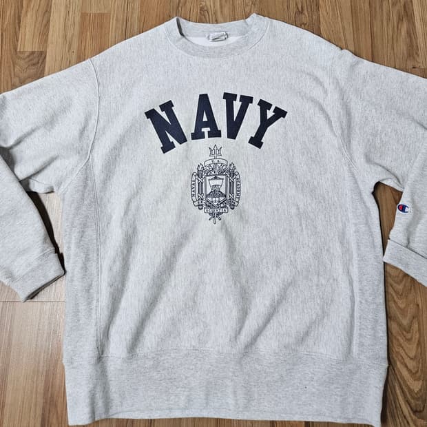 [L] 챔피온 리버스위브 us navy 맨투맨
