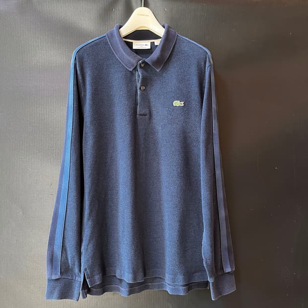 라코스테 프랑스 메이드 롱슬리브 피퀘 셔츠