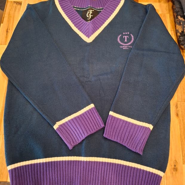 (마지막특가) 타게토 배색 니트