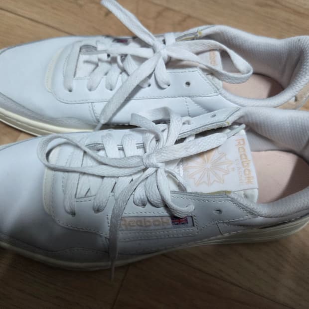 리복 코트 피크 베이지 260 팝니다