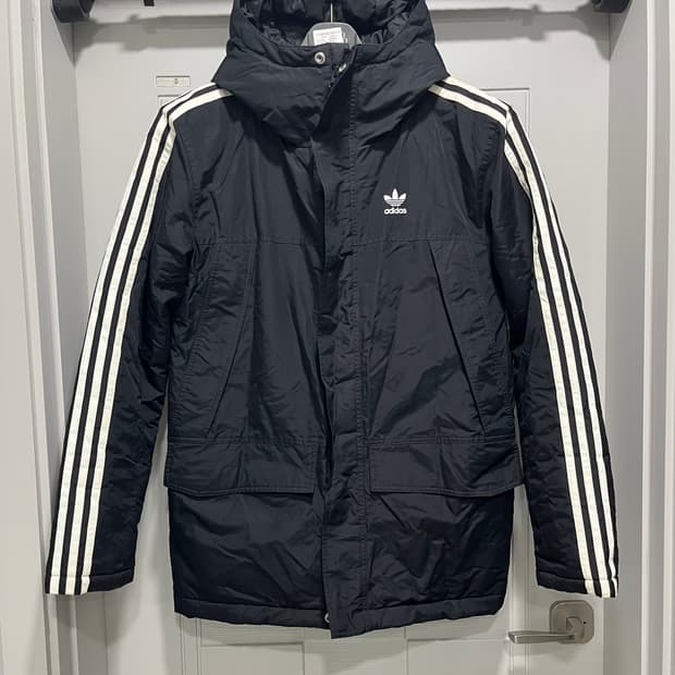 아디다스 3S 패딩 자켓 오리지널 파카 L