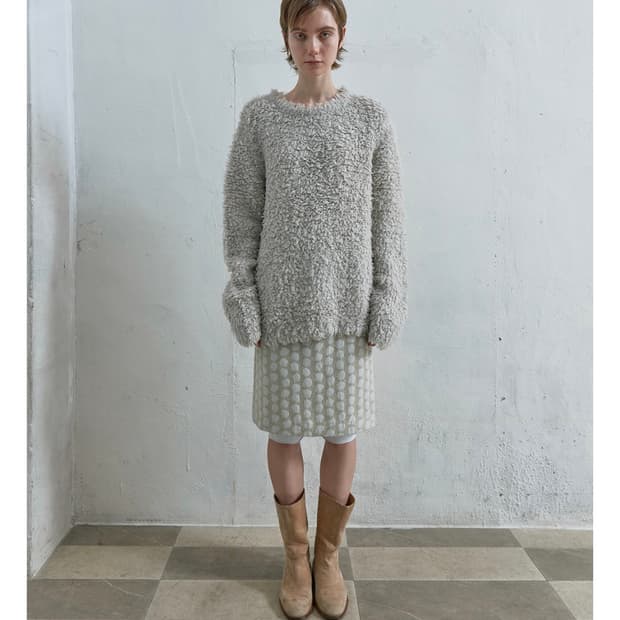 낫띵에브리띵 페블스커트 