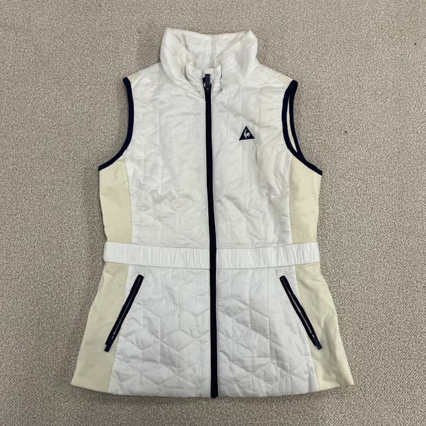 S 르꼬끄 골프 여성 패딩 조끼 0126M