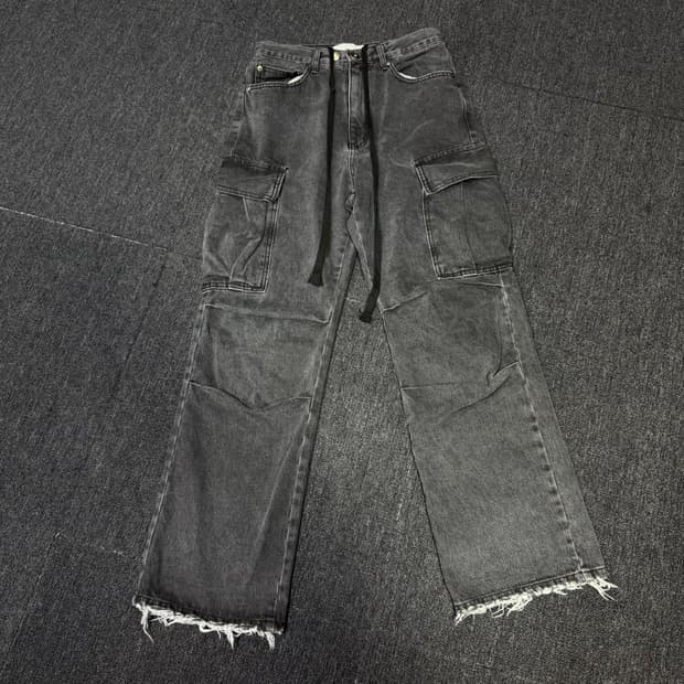 S/E/O 에스이오 카고 데님팬츠
