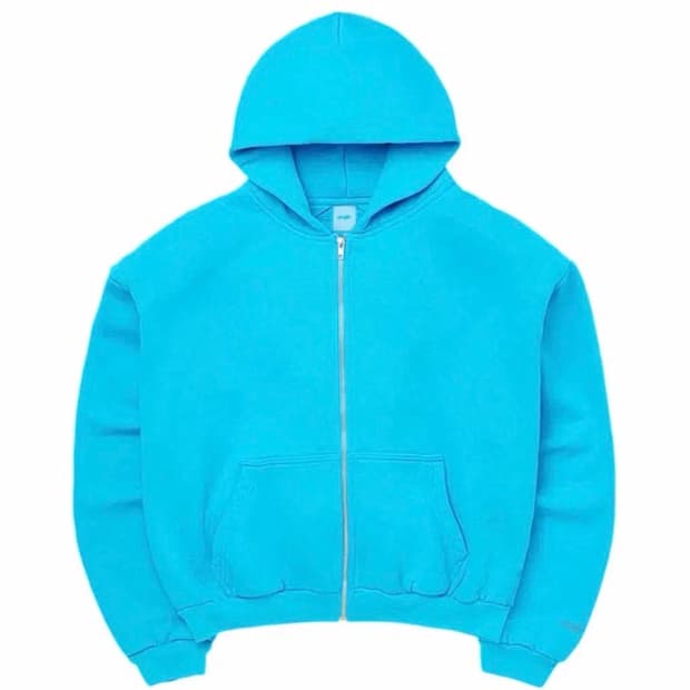 skylrk 후드 집업 블루 xxl