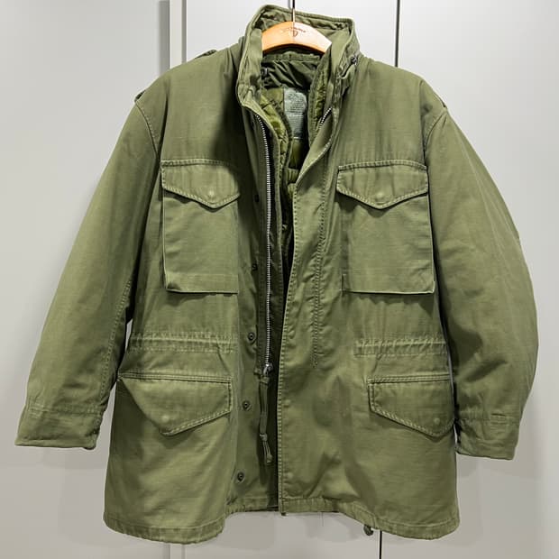 M65 필드자켓 2세대 L  탈론지퍼 (내피외피)