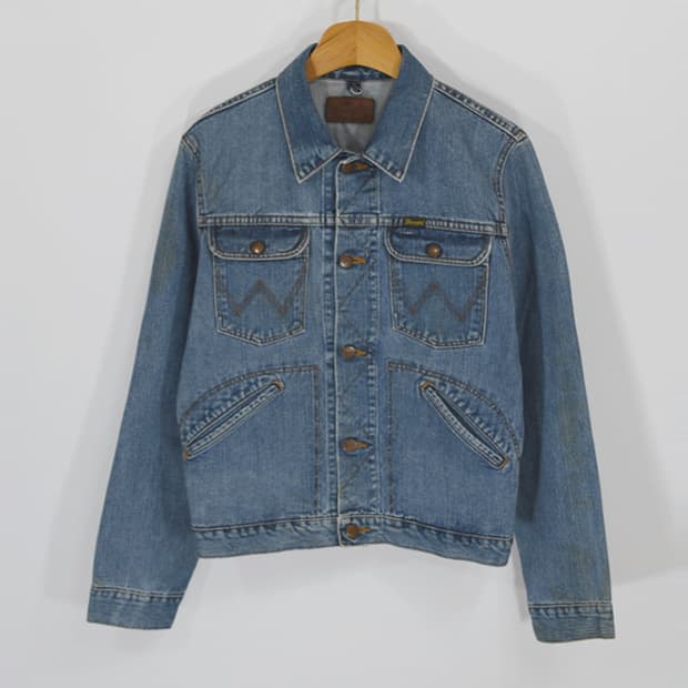 Wrangler F4200 빈티지데님트래커자켓