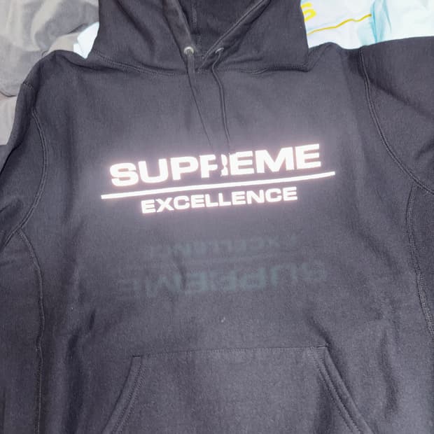 (L/100) 슈프림 엑셀런스 리플렉티브 후드티 SUPREME