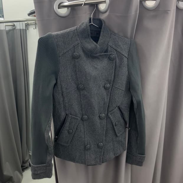 올그레이 반폴라 블레이져