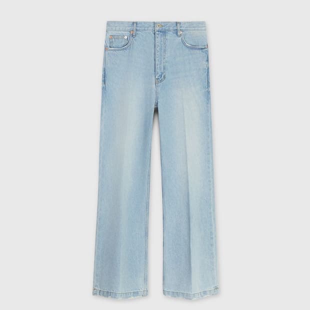 [구매]CALI WASH DENIM TROUSERS LIGHT BLUE