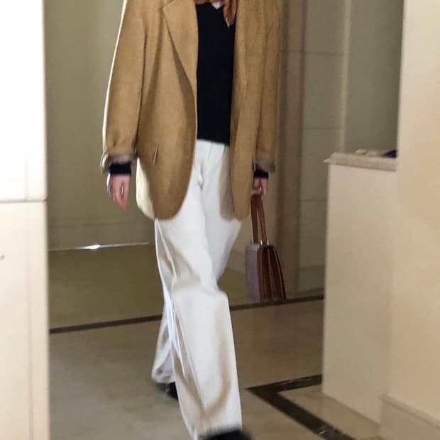 조이드비비에 빈티지헤링본자켓