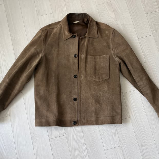 토니웩 패치포켓 스웨이드 자켓