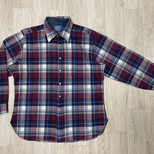 95) 70's 펜들턴 체크 울셔츠(미국제)RRL&LVC&폴로