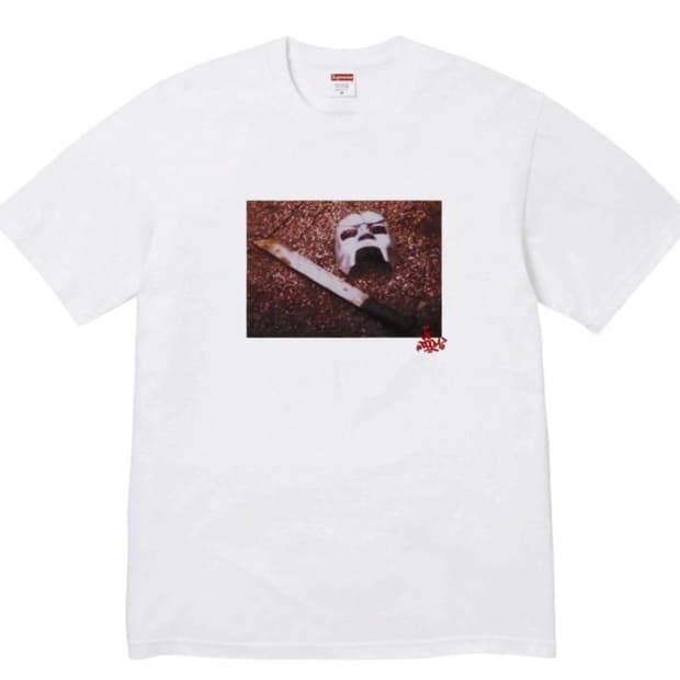슈프림 23fw mf doom tee XL