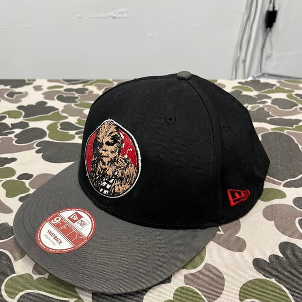 뉴에라 9fifty 스타워즈 츄바카 스냅백 모자 