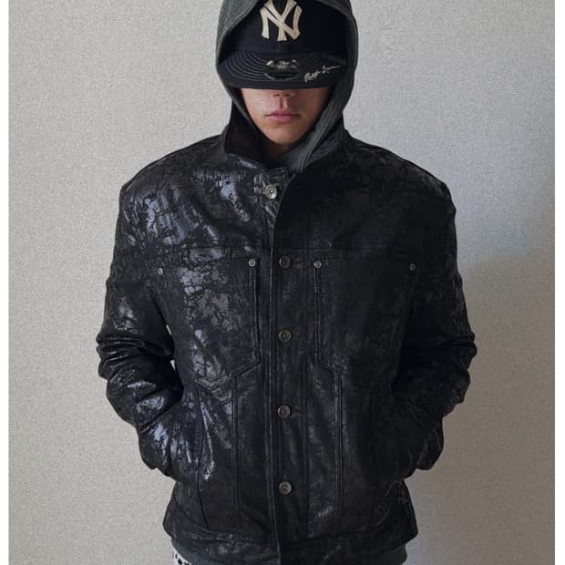 코드네임 레더 자켓 