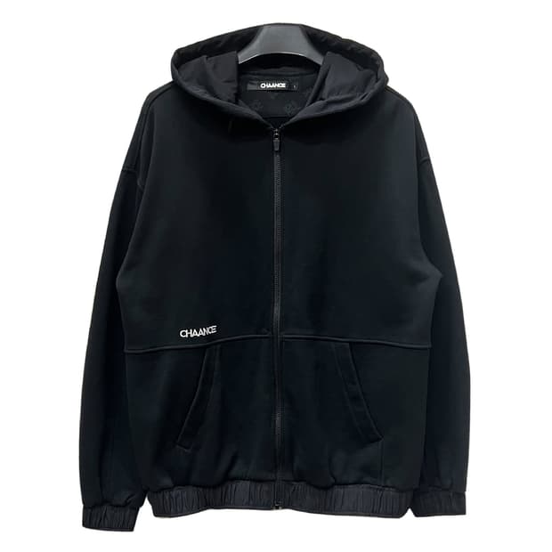 CHAANCE 오버핏 후드 집업 L