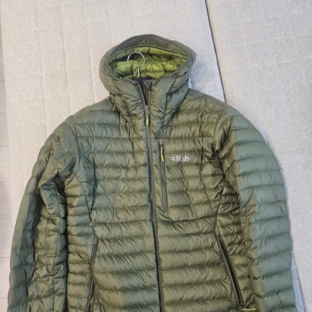 rab 랩 마이크로라이트 알파인 자켓 그린L