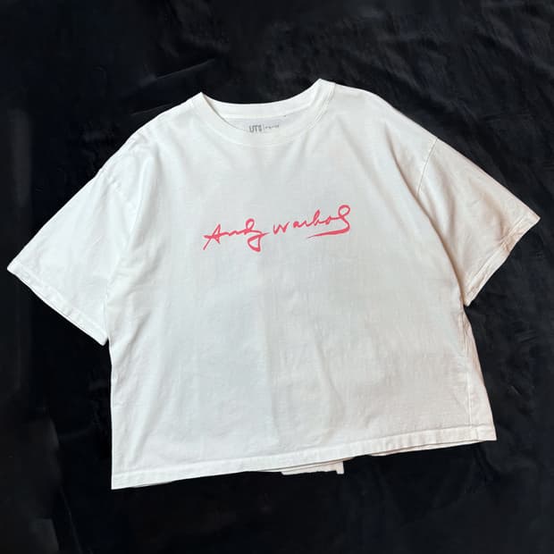 일본빈티지 유니클로 그래픽 티셔츠