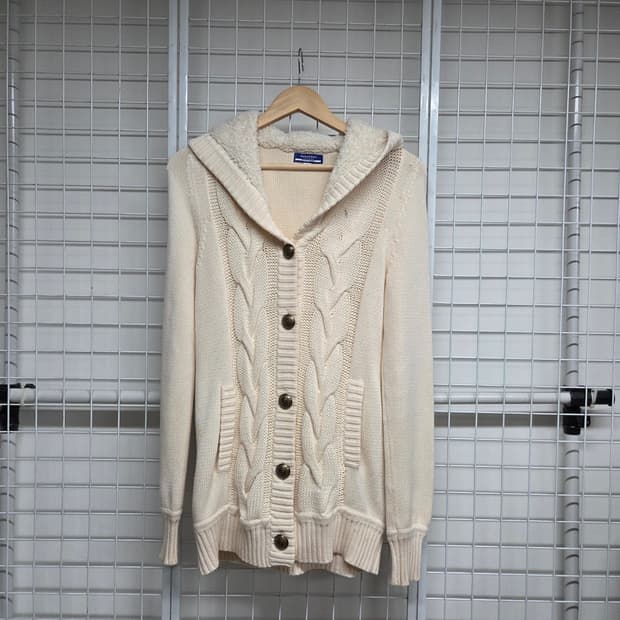 버버리 블루라벨 후드 롱가디건 (이사정리 최저가할인중)