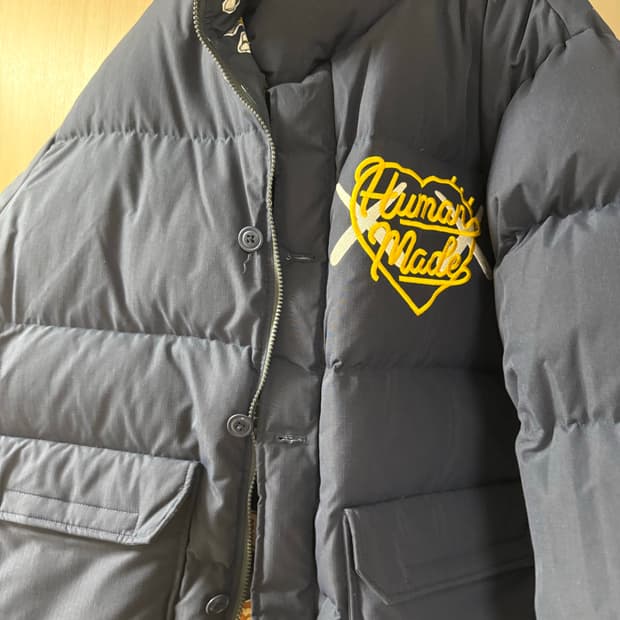 (2XL)휴먼메이드x카우스 리버시블 패딩 팝니다